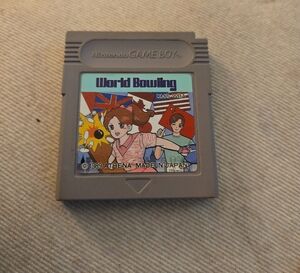Nintendo Game Boy World Bowling Cartridge - Gray